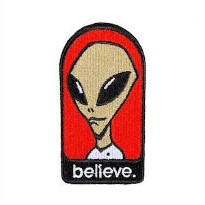Alien Workshop: ALIEN WORKSHOP BELIEVE PATCH