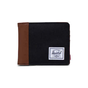 Herschel: HERSCHEL HANK WALLET - BLACK/TAN