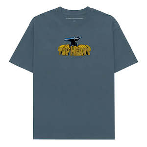Top Heavy Entertainment: TOP HEAVY ANVIL TEE - SLATE