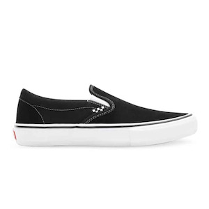 VANS SKATE SLIP ON - BLACK/WHITE