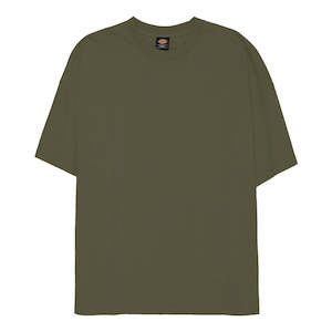 DICKIES 330 OVERSIZED BOX FIT TEE - WASHED DARK KHAKI