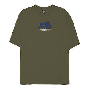 DICKIES WORK 330 OVERSIZED BOX FIT TEE - DARK KHAKI
