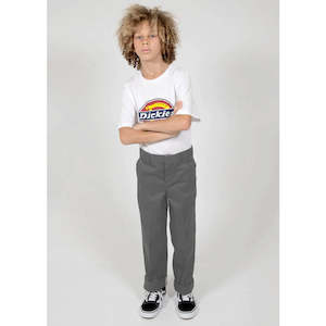 Dickies Pants: DICKIES 478 ORIGINAL FIT YOUTH PANTS - CHARCOAL