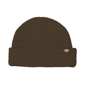 Dickies Accessories: DICKIES SEATTLE CUFF BEANIE - BROWN DUCK