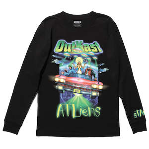 STANCE X OUTKAST LS TEE - BLACK