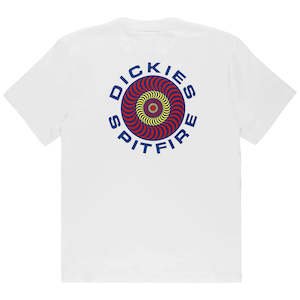 DICKIES X SPITFIRE S/S TEE - WHITE