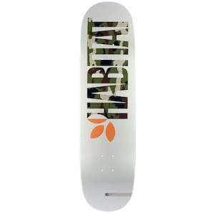 8 38 Skateboard Decks: HABITAT APEX CAMO TWIN 8.375"
