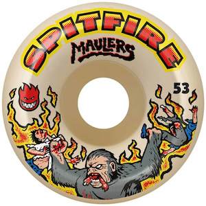 53mm Skateboard Wheels: SPITFIRE FORMULA FOUR MAULERS 99D 53MM