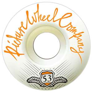 PICTURE WHEELS  - POP TANGERINE 53MM