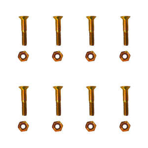 Deck Bolts: SUNDAY HARDWARE - 7/8" ALLEN ORANGE