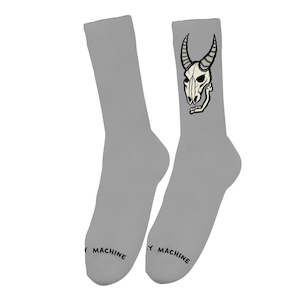TOY MACHINE HEAVY METAL SOCKS - GREY