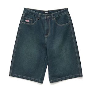Xlarge: XLARGE BAGGY BULL DENIM 91 SHORT - SWAMP