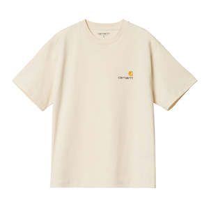 CARHARTT WIP WOMEN'S S/S AMERICAN SCRIPT TEE - NATURAL