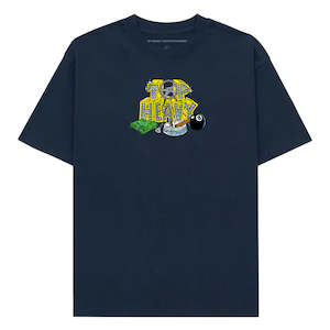 TOP HEAVY PAYDAY TEE - NAVY