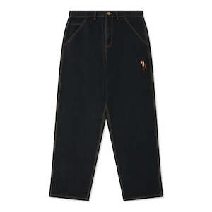 COME SUNDOWN HEADACHE JEANS - WASHED BLACK