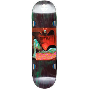 9 Inch Skateboard Decks: OPERA ARCHANGEL EX7 GREEN BLEND 9.0"