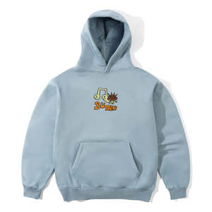 BUTTER GOODS TURTLE PULLOVER HOODY - ICE