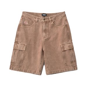 XLARGE BAGGY CARGO DENIM 91 SHORTS - SMOKE