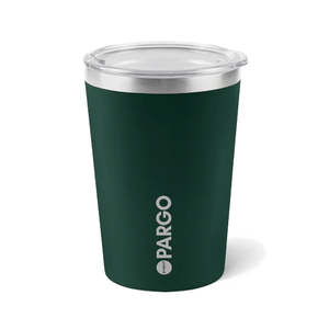 PROJECT PARGO 12oz INSULATED REUSABLE CUP - FOREST GREEN