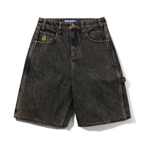 BUTTER GOODS WEATHERGEAR DENIM SHORTS - BROWN TINT