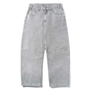 BUTTER GOODS WIDE CUT DENIM JEANS - GREY WASH