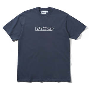 BUTTER GOODS RADIANT LOGO TEE - SLATE