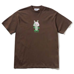 BUTTER GOODS NEWCOMER TEE - CHOCOLATE