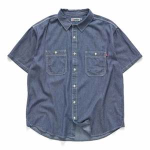S Double: S/DOUBLE UNION SS WORK SHIRT - STRIPE