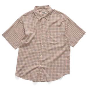 S/DOUBLE BUTTERFLY SS SHIRT - ORANGE/BLUE