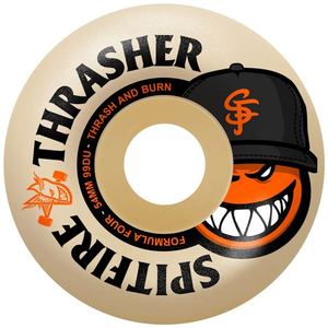 SPITFIRE X THRASHER THE CITY FORMULA FOUR RADIAL FULL 99D 54MM