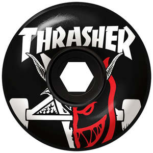 56mm Skateboard Wheels: SPITFIRE X THRASHER THRASH & BURN CLASSIC FULL 80HD 56MM