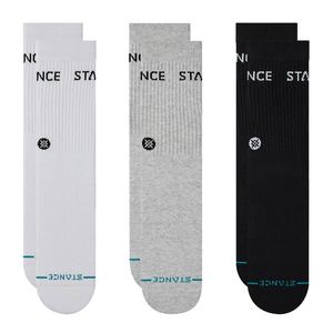 Stance: STANCE ORIGIN 3 PACK CREW SOCKS - MULTI