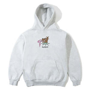 BUTTER GOODS CANINE PULLOVER HOOD - ASH