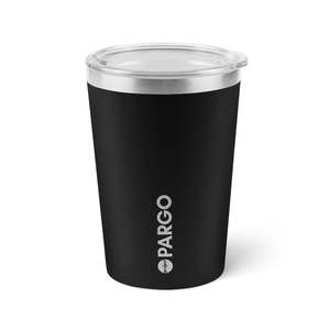 PROJECT PARGO 12oz INSULATED REUSABLE CUP - MIDNIGHT BLACK