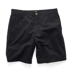 S/DOUBLE CLASSIC CUT CHINO SHORTS - BLACK