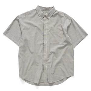 S/DOUBLE BAY STRIPE SS CLASSIC SHIRT - BLACK/WHITE STRIPE