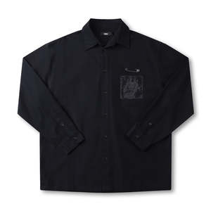 FORMER VIVIAN TURMOIL LS SHIRT - BLACK