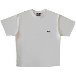 DECO FOREVER EMBROIDERED TEE - WHITE