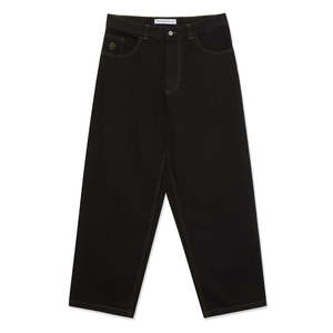 POLAR BIG BOY PANTS - BLACK/DARK OLIVE