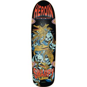 9 Inch Skateboard Decks: HEROIN SWAMPY GATORS 9.12"