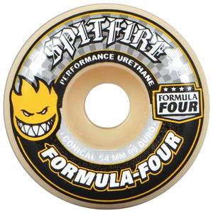 SPITFIRE FORMULA FOUR CONICAL 99DU 54MM (YELLOW PRINT)