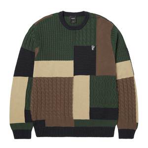HUF COLUMBIA CABLE KNIT SWEATER - MULTI