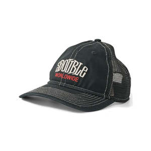 S/DOUBLE WORLDWIDE RELAXED TRUCKER - BLACK