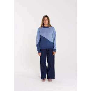 THING THING SPLIT JUMPER - TWILIGHT BLUE