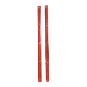 OPERA ROUND ICE CLEAR RAILS - RED CLEAR