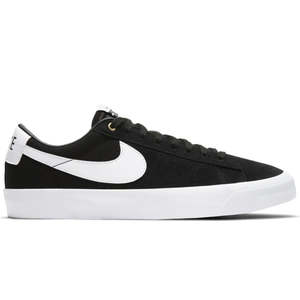Sale: NIKE SB ZOOM BLAZER LOW PRO GT - BLACK/WHITE- BLACK - WHITE
