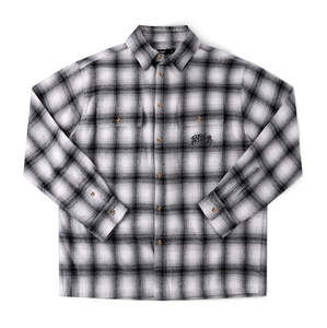 FORMER VIVIAN FLANNEL LS SHIRT - GREY
