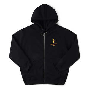 Former: FORMER SLANT F ZT HOODY - BLACK