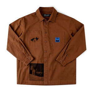 Former: FORMER DXD REYNOLDS OVERSHIRT - BROWN