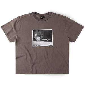 Former: FORMER IGNITE BOXY TEE - WASHED BROWN